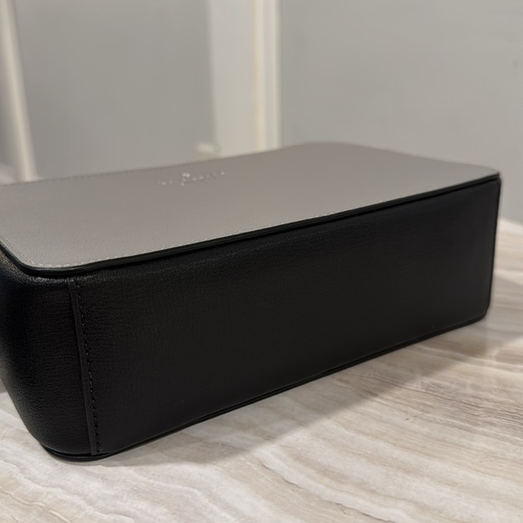 Kate Spade Bag Sienna Gray Black Colorblock Camera Crossbody - Picture 9 of 17